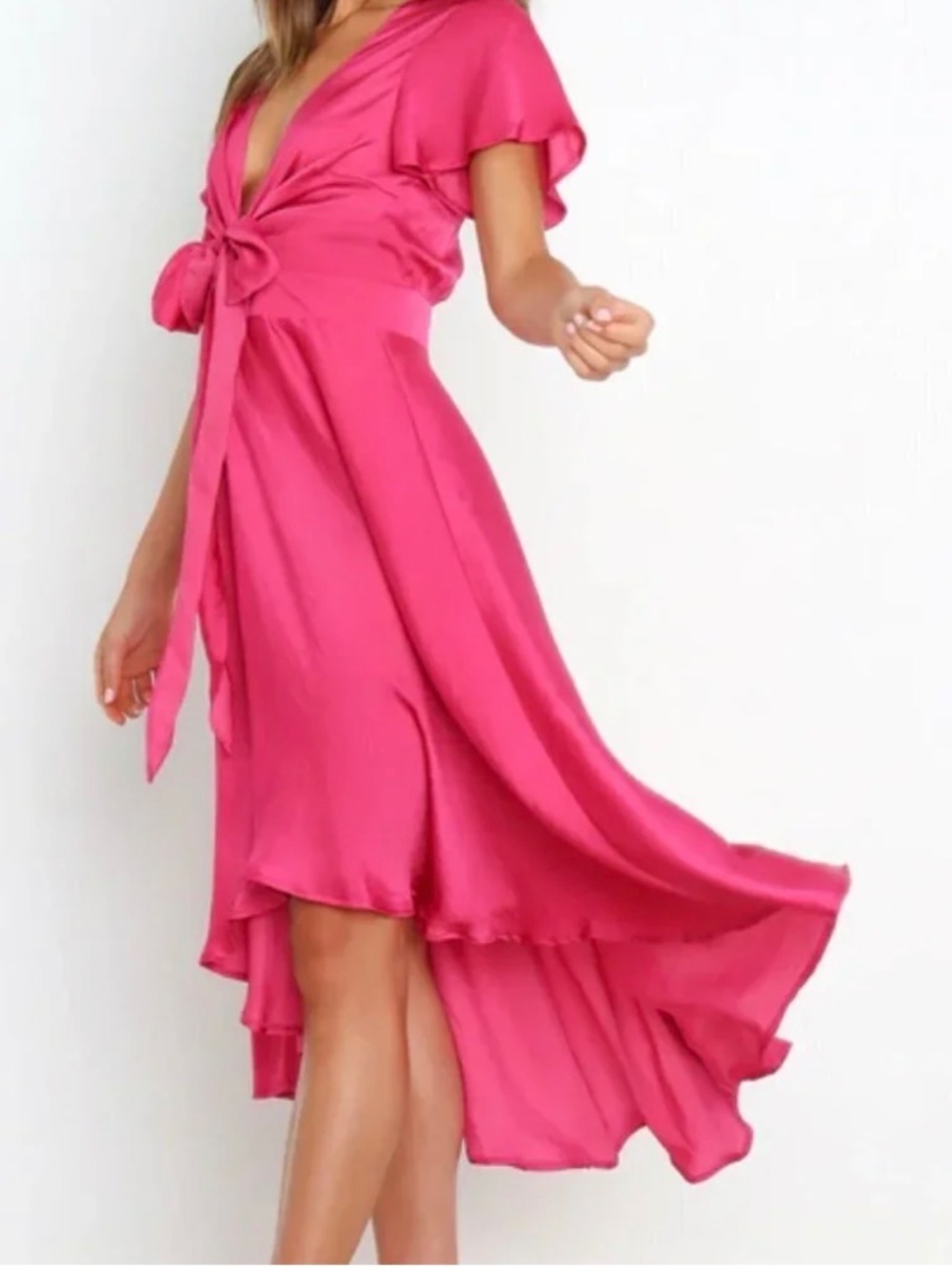 NEW PETAL & PUP MONTROSE DRESS - MAGENTA - Picture 3 of 7